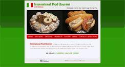 Desktop Screenshot of internationalfoodgourmet.biz